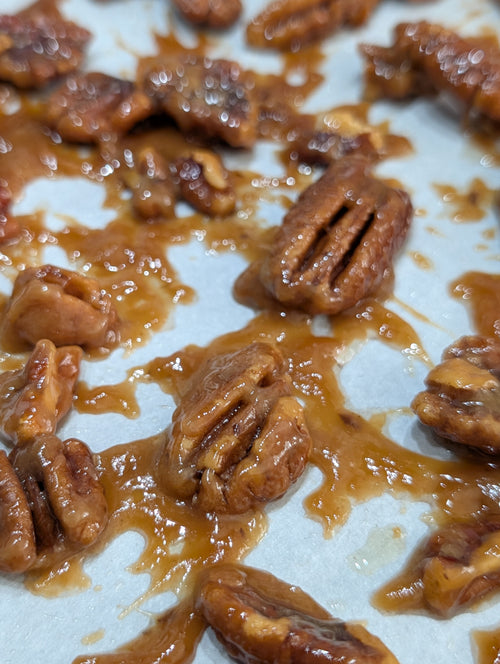 Candied Pecans - Butterscotch