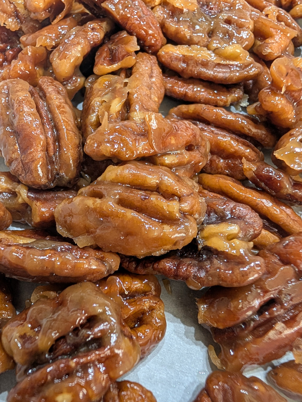 Candied Pecans - Butterscotch