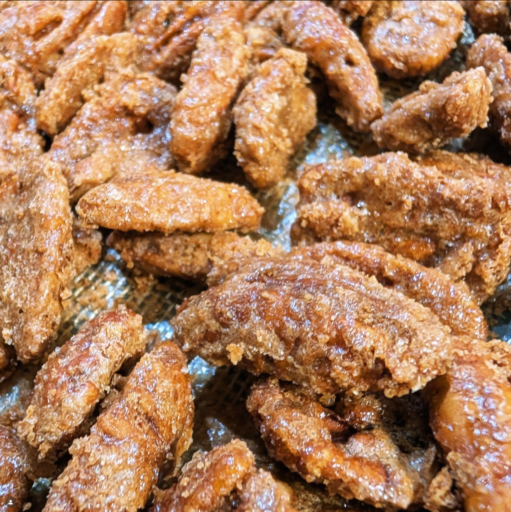 Candied Pecans - Cinnamon Sugar
