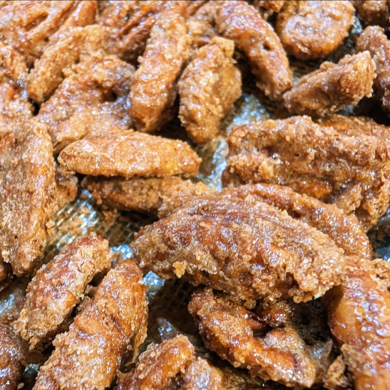 Candied Pecans - Cinnamon Sugar